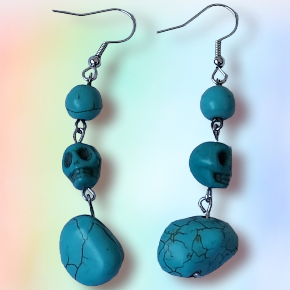 Handmade Turquoise Earrings